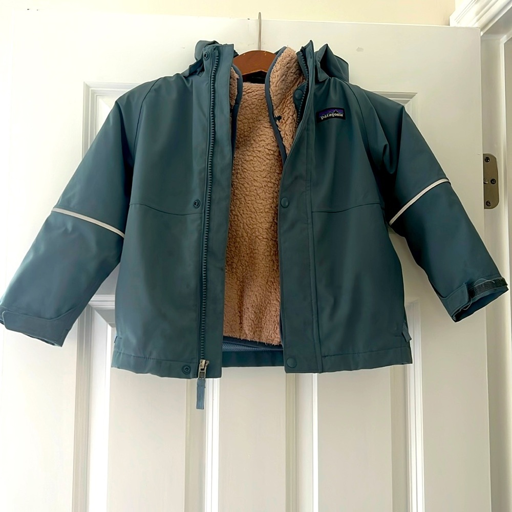 All seasons 3 in 1 toddler Patagonia coat.